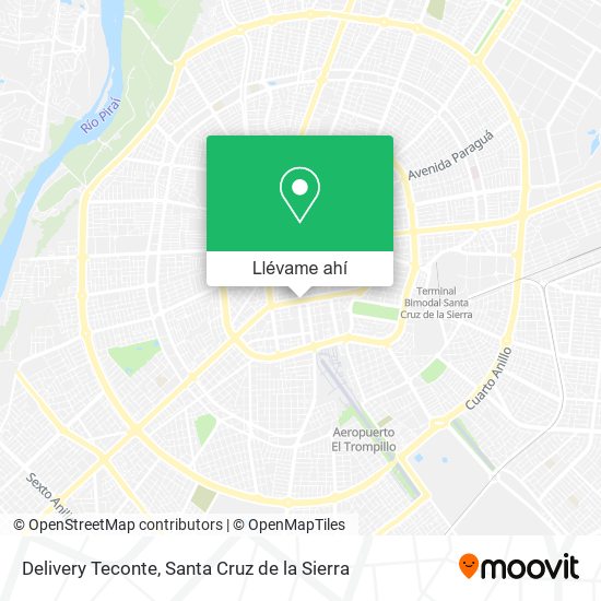 Mapa de Delivery Teconte
