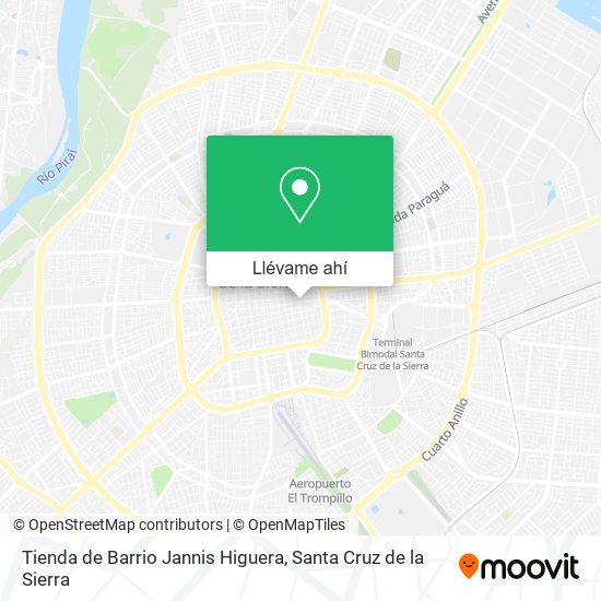 Mapa de Tienda de Barrio Jannis Higuera