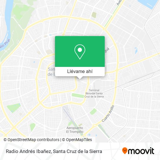 Mapa de Radio Andrés Ibañez