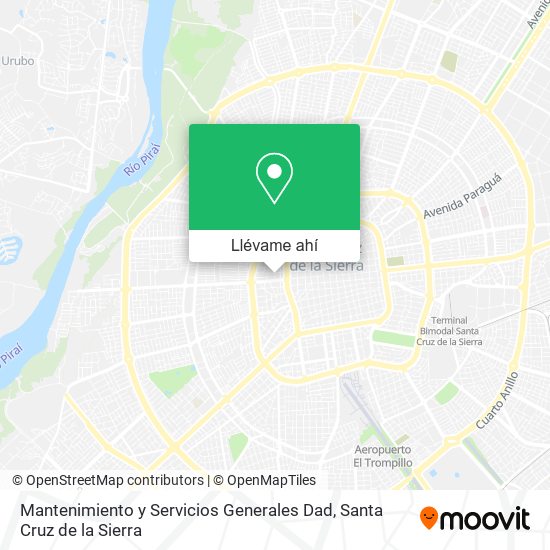 Mapa de Mantenimiento y Servicios Generales Dad