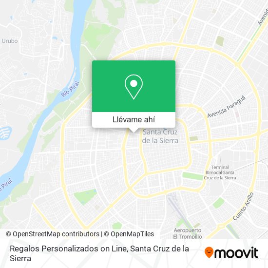 Mapa de Regalos Personalizados on Line