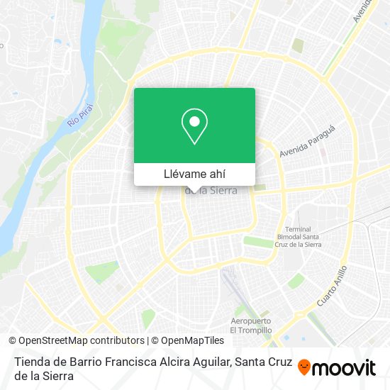 Mapa de Tienda de Barrio Francisca Alcira Aguilar