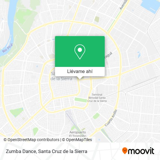 Mapa de Zumba Dance