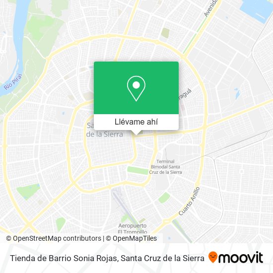 Mapa de Tienda de Barrio Sonia Rojas