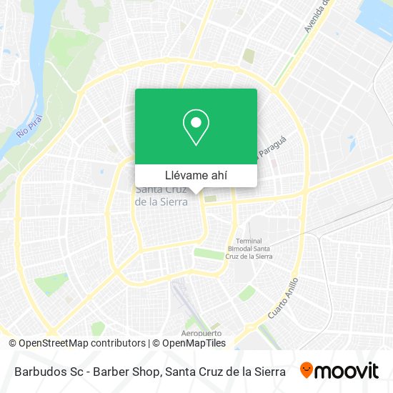 Mapa de Barbudos Sc - Barber Shop