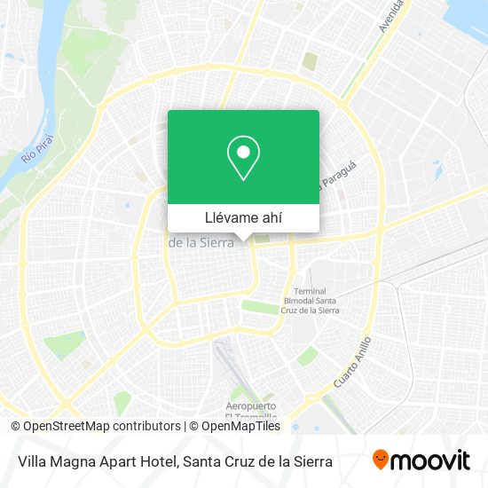 Mapa de Villa Magna Apart Hotel