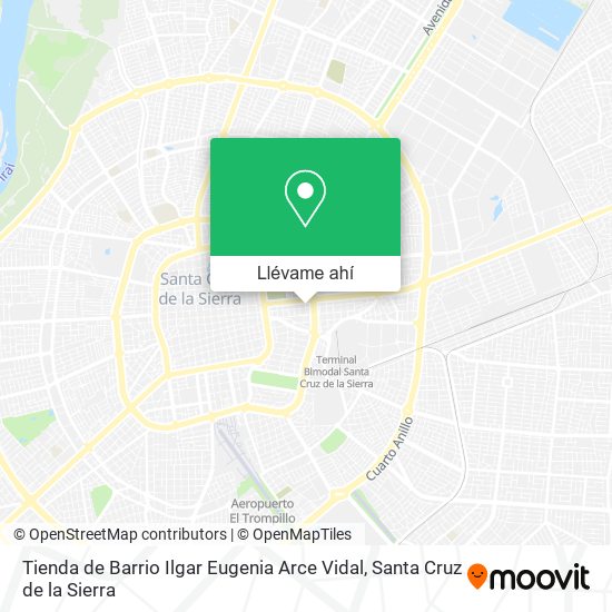 Mapa de Tienda de Barrio Ilgar Eugenia Arce Vidal