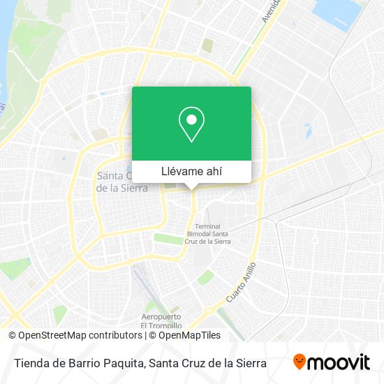 Mapa de Tienda de Barrio Paquita