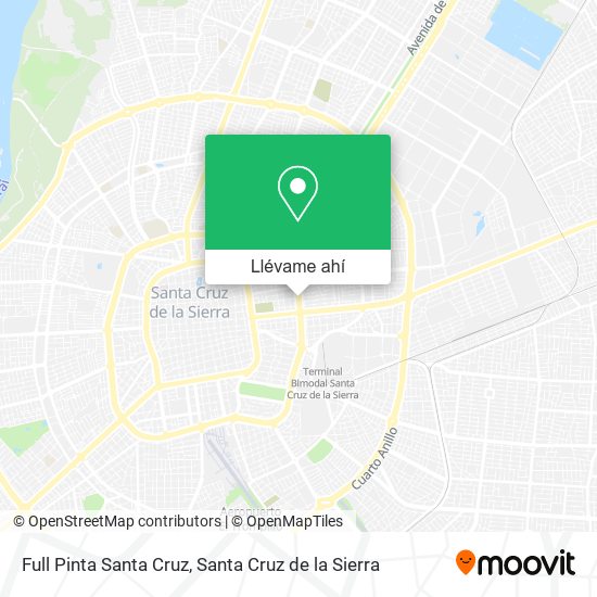 Mapa de Full Pinta Santa Cruz