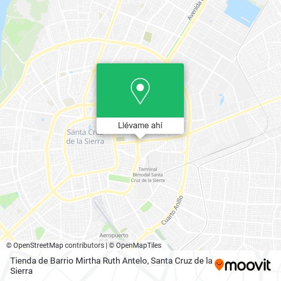Mapa de Tienda de Barrio Mirtha Ruth Antelo