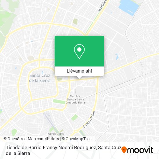 Mapa de Tienda de Barrio Francy Noemi Rodriguez