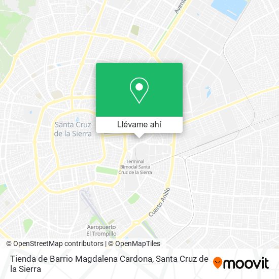 Mapa de Tienda de Barrio Magdalena Cardona