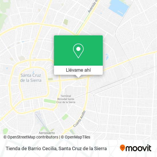 Mapa de Tienda de Barrio Cecilia
