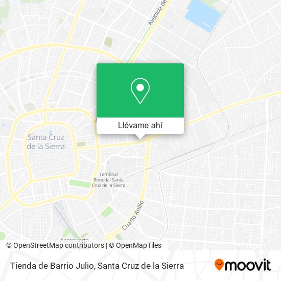 Mapa de Tienda de Barrio Julio