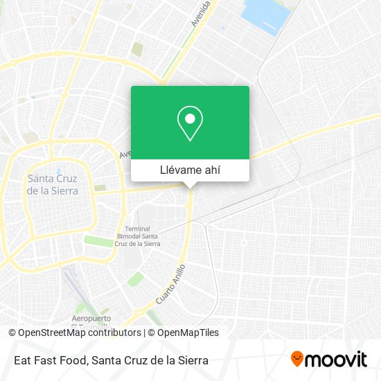 Mapa de Eat Fast Food