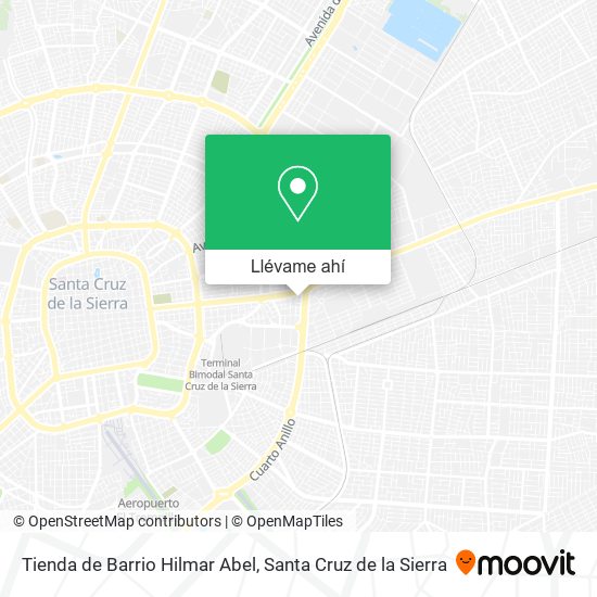 Mapa de Tienda de Barrio Hilmar Abel