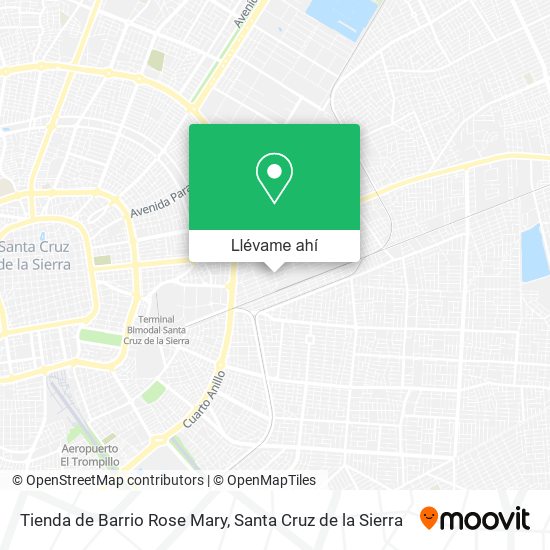 Mapa de Tienda de Barrio Rose Mary