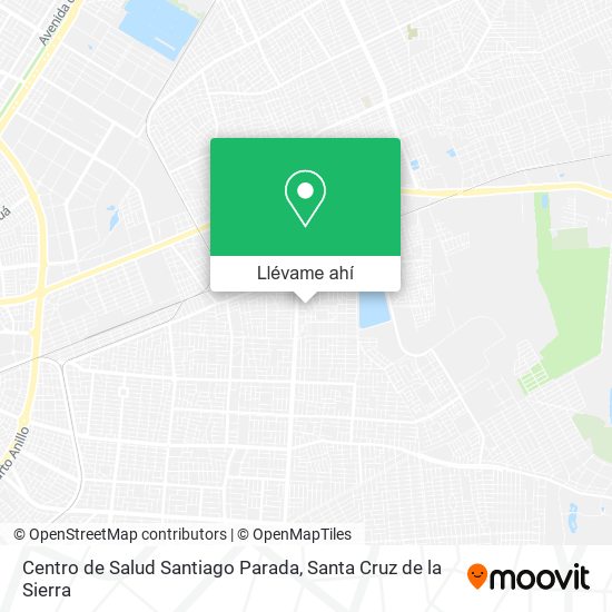Mapa de Centro de Salud Santiago Parada