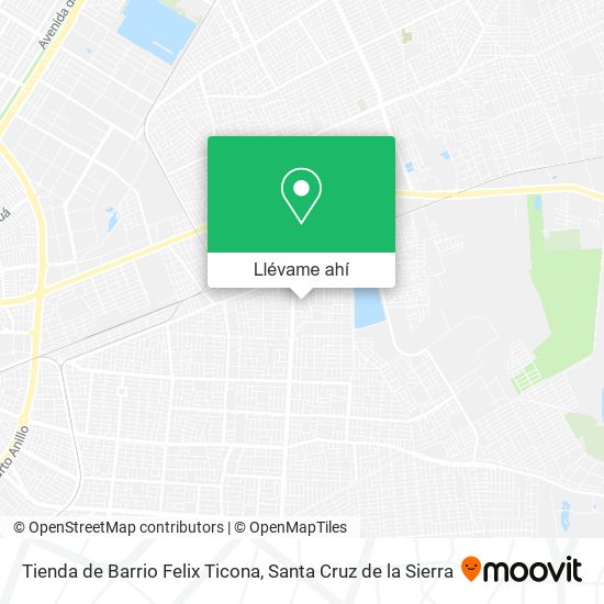 Mapa de Tienda de Barrio Felix Ticona