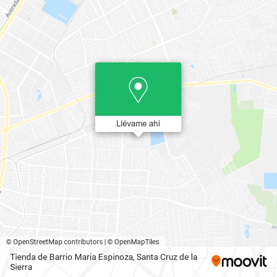 Mapa de Tienda de Barrio Maria Espinoza