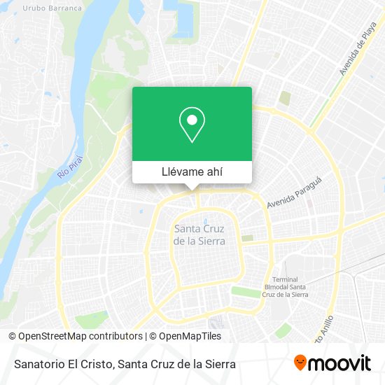 Mapa de Sanatorio El Cristo