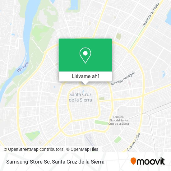Mapa de Samsung-Store Sc