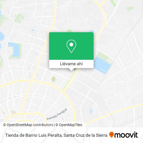 Mapa de Tienda de Barrio Luis Peralta