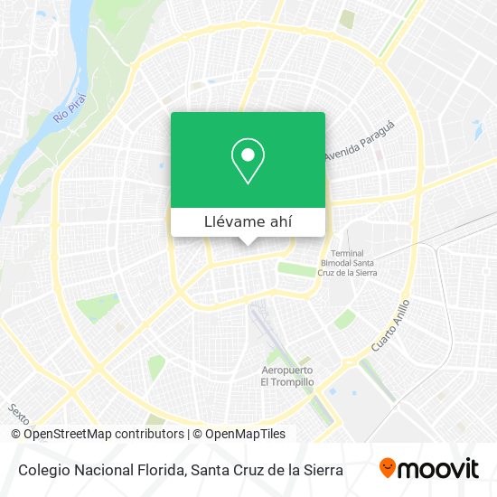 Mapa de Colegio Nacional Florida