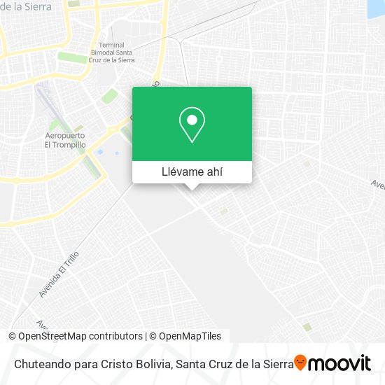 Mapa de Chuteando para Cristo Bolivia