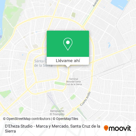 Mapa de D'Eheza Studio - Marca y Mercado