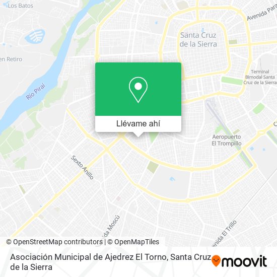 Mapa de Asociación Municipal de Ajedrez El Torno