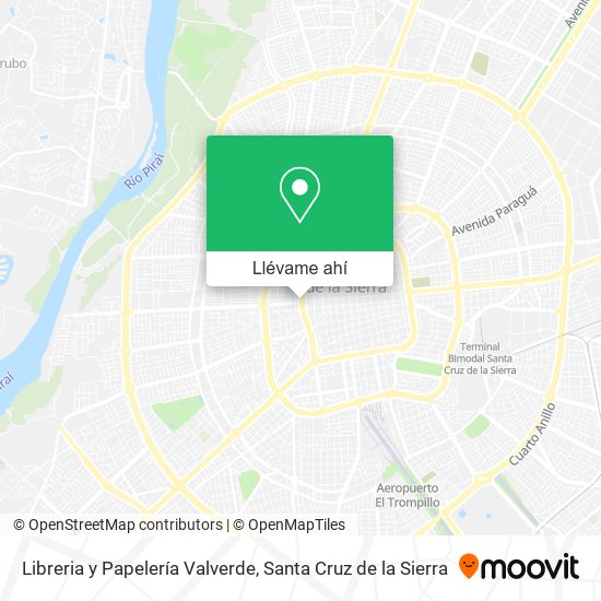 Mapa de Libreria y Papelería Valverde