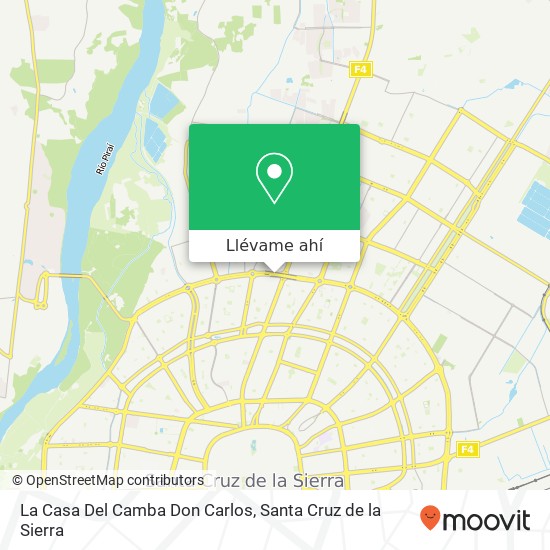 Mapa de La Casa Del Camba Don Carlos