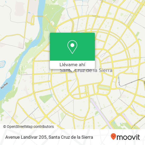 Mapa de Avenue Landivar 205
