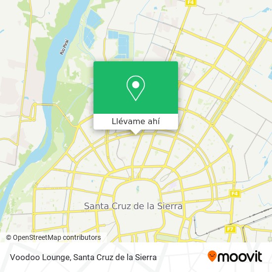 Mapa de Voodoo Lounge