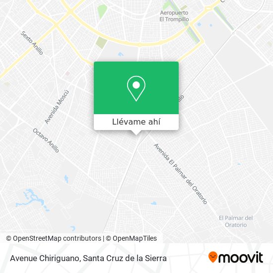 Mapa de Avenue Chiriguano