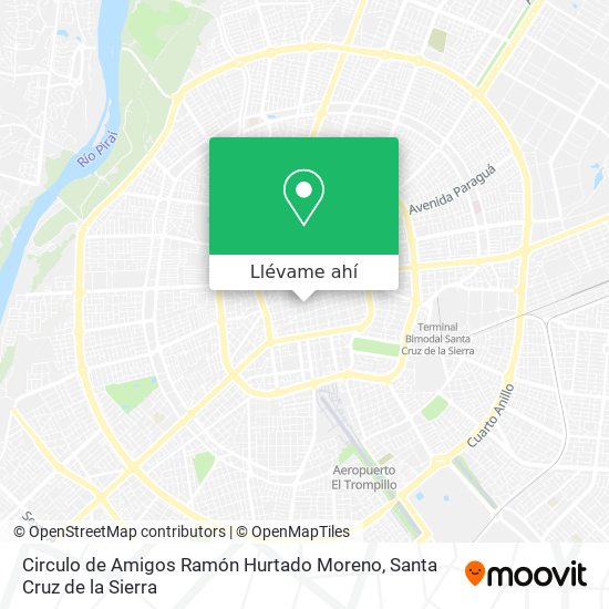Mapa de Circulo de Amigos Ramón Hurtado Moreno