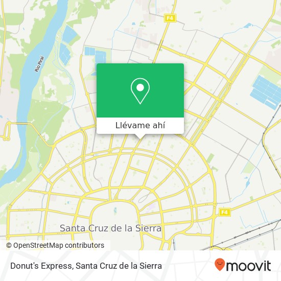 Mapa de Donut's Express