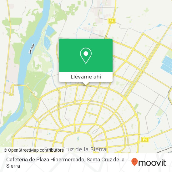 Mapa de Cafetería de Plaza Hipermercado