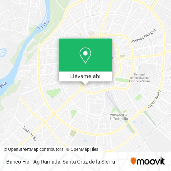 Mapa de Banco Fie - Ag Ramada