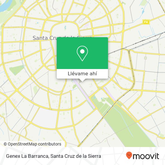 Mapa de Genex La Barranca
