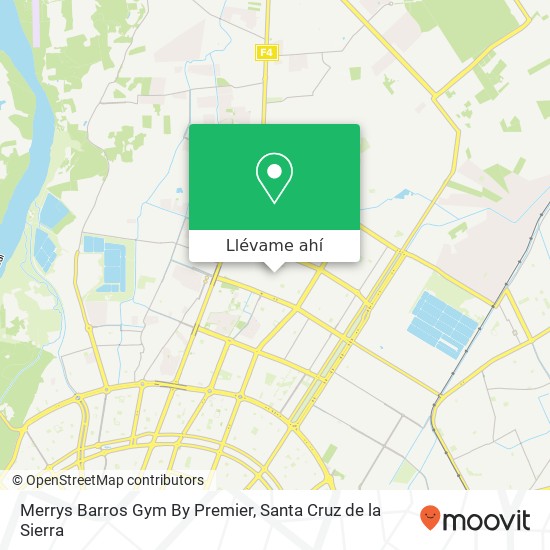 Mapa de Merrys Barros Gym By Premier