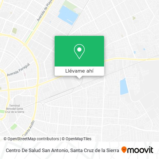 Mapa de Centro De Salud San Antonio