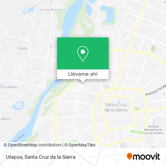 Mapa de Utepsa