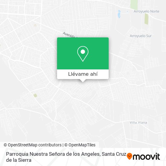 Mapa de Parroquia Nuestra Señora de los Angeles
