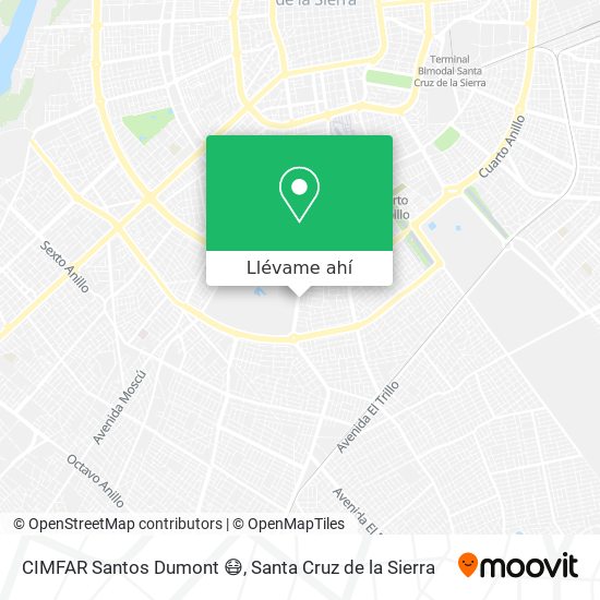 Mapa de CIMFAR Santos Dumont 😷
