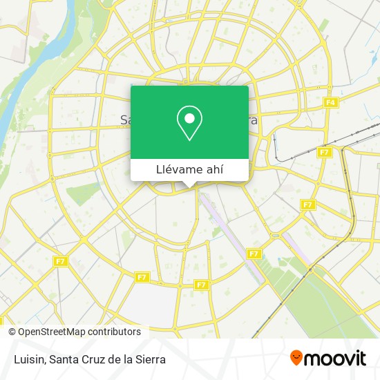 Mapa de Luisin