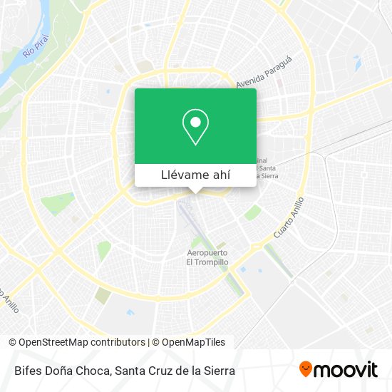 Mapa de Bifes Doña Choca