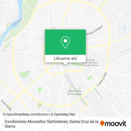 Mapa de Condominio Monseñor Santistevan