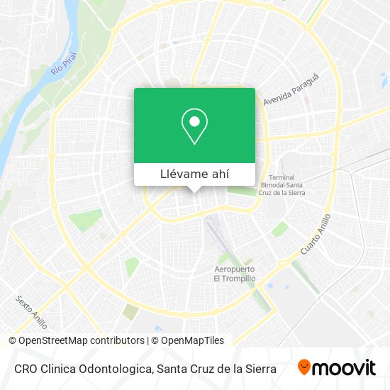 Mapa de CRO Clinica Odontologica